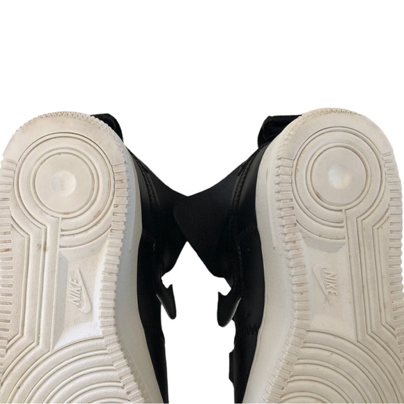 Psny x Nike Air Force 1 “Black/Black Sail” EUC Sz 8 - Picture 12 of 14